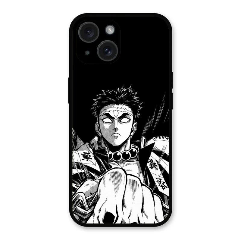 Gentle Power Glass Case Cover For iPhone 15 Plus
