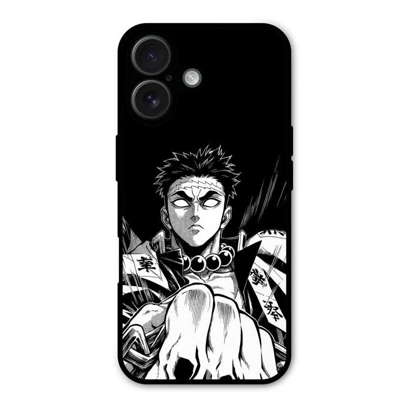 Gentle Power Glass Case Cover For iPhone 16 Plus