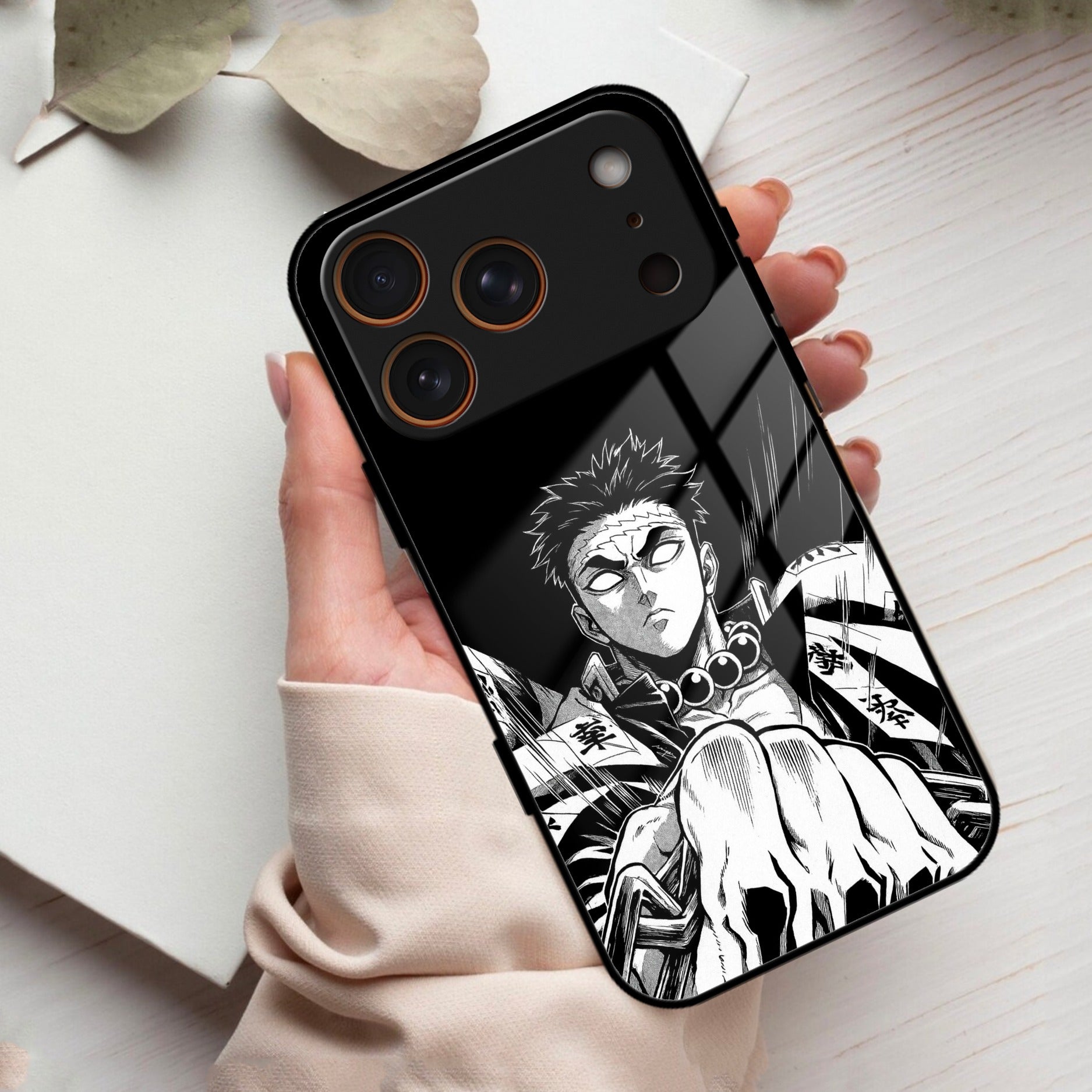 Gentle Power Glass Case Cover For iPhone 17 Pro Max