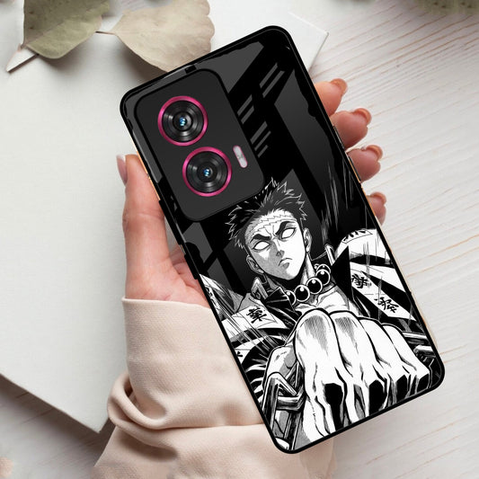 Gentle Power Glass Case Cover For Motorola