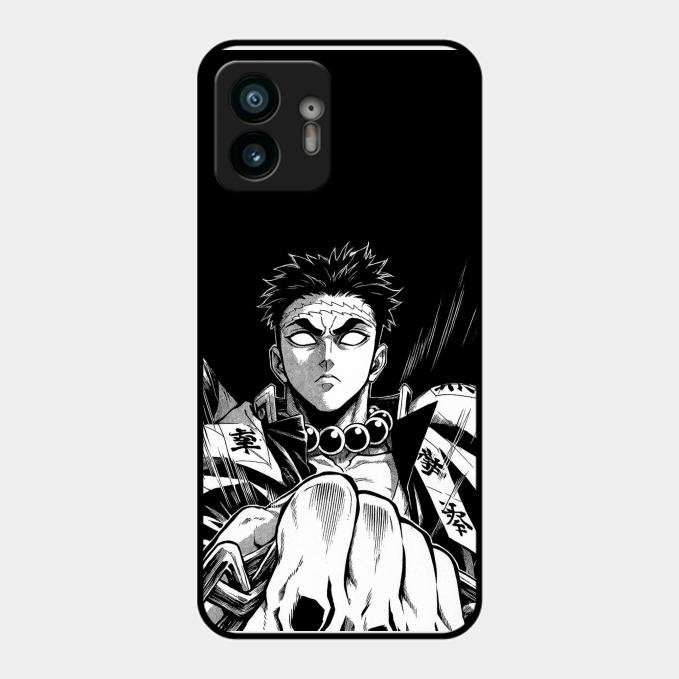Gentle Power Glass Case Cover For Nothing Phone 2