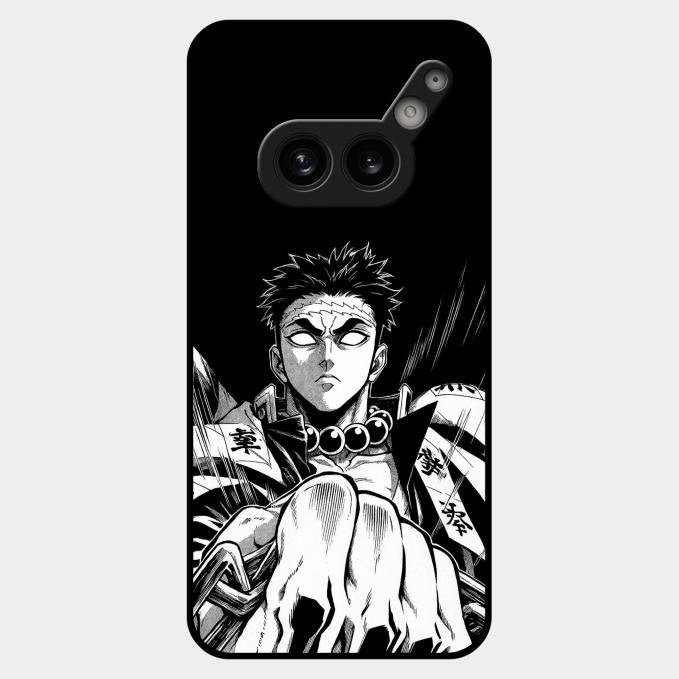 Gentle Power Glass Case Cover For Nothing Phone 2A Plus