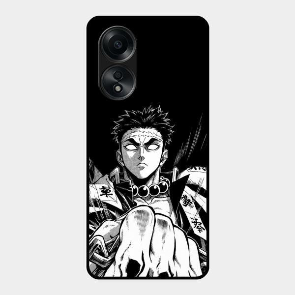 Gentle Power Glass Case Cover For Oppo A58