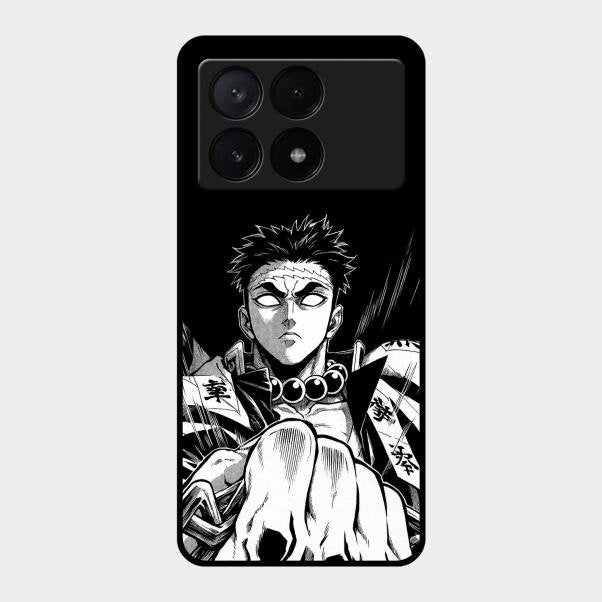 Gentle Power Glass Case Cover For Poco X6 Pro 5G