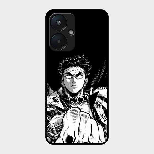 Gentle Power Glass Case Cover For Redmi 13C 5G