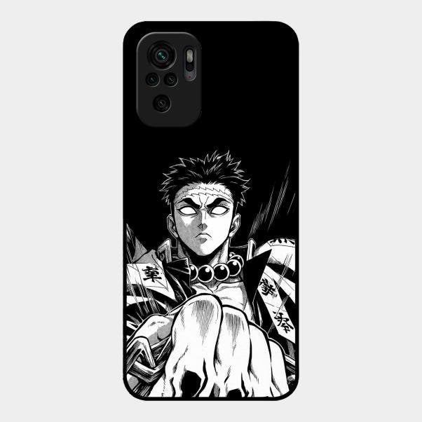 Gentle Power Glass Case Cover For Redmi Note 10