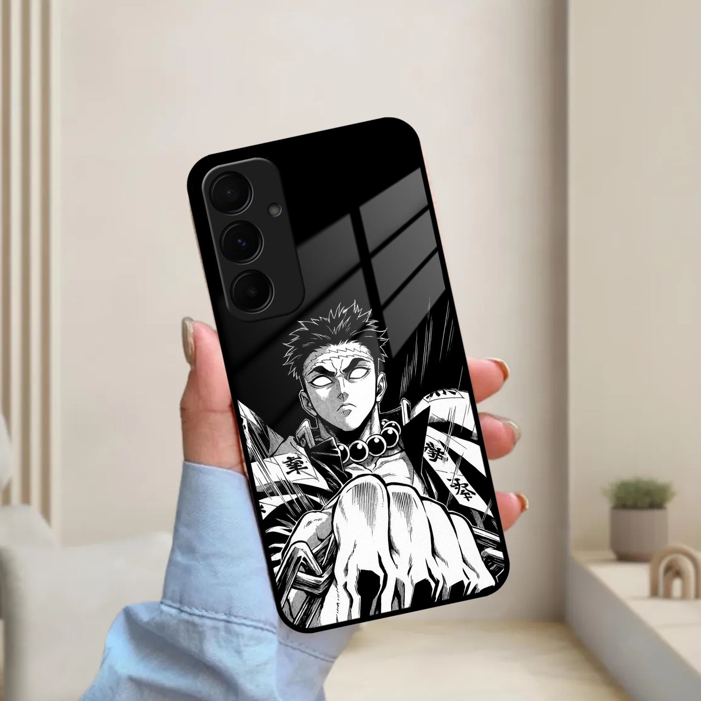 Gentle Power Glass Case Cover For Samsung