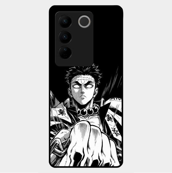 Gentle Power Glass Case Cover For Vivo V27 5G