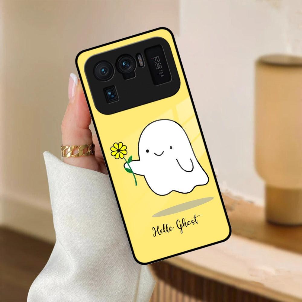 Ghost With Flower Glass Case Cover For Redmi/Xiaomi - ShopOnCliQ