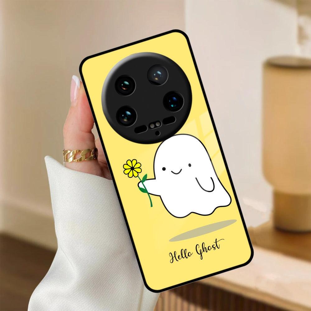 Ghost With Flower Glass Case Cover For Redmi/Xiaomi - ShopOnCliQ