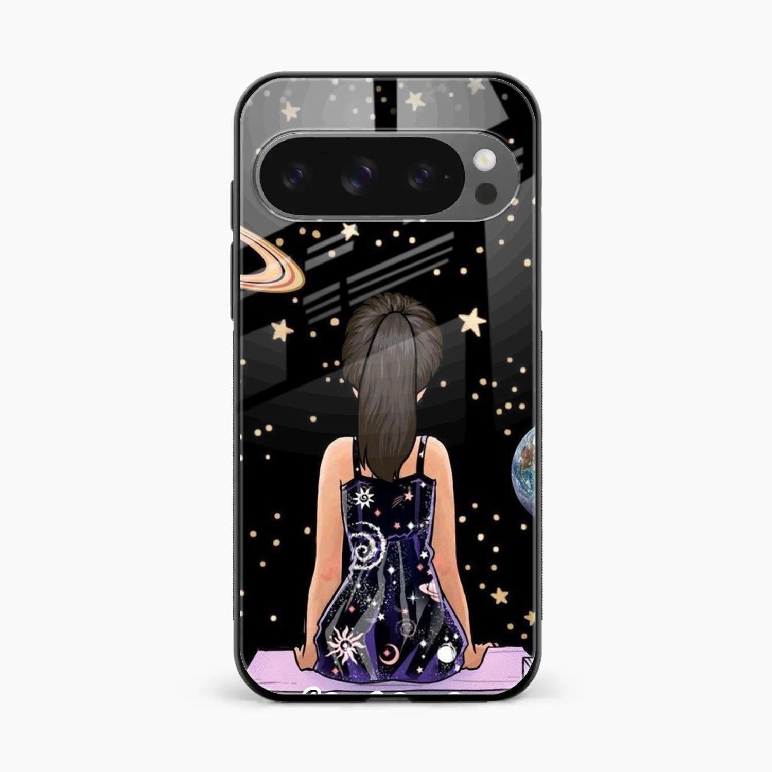 Girl In Universe Customised Glossy Metal Case Cover For Google Pixel 10 Pro XL