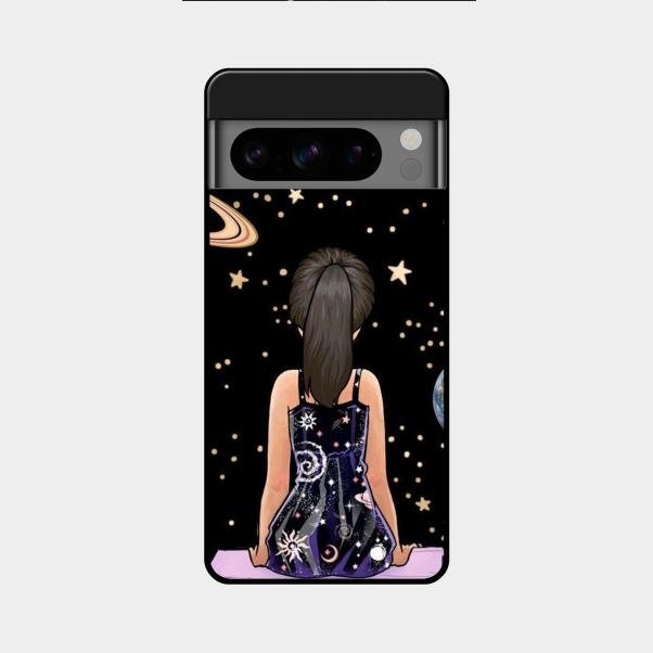 Girl In Universe Customised Glossy Metal Case Cover For Google Pixel 8 Pro 5G