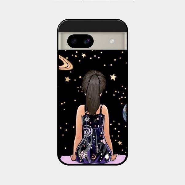 Girl In Universe Customised Glossy Metal Case Cover For Google Pixel 8A 5G