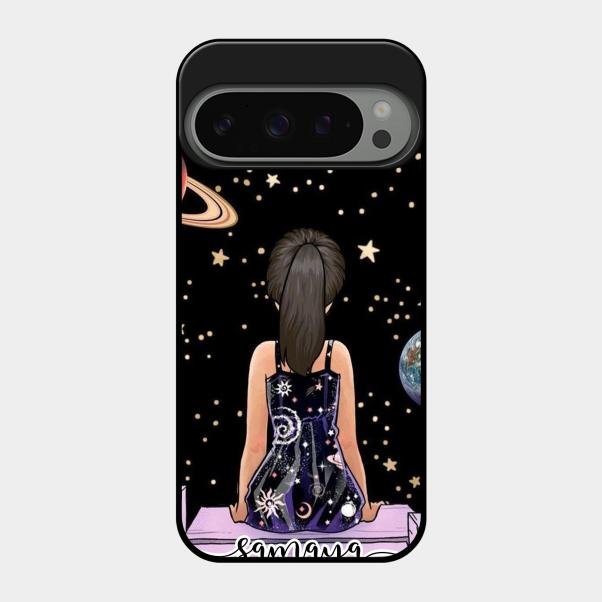Girl In Universe Customised Glossy Metal Case Cover For Google Pixel 9 Pro 5G