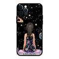 Girl In Universe Customised Glossy Metal Case Cover For iPhone 12 Pro