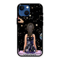Girl In Universe Customised Glossy Metal Case Cover For iPhone 13 mini