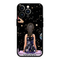 Girl In Universe Customised Glossy Metal Case Cover For iPhone 13 Pro Max