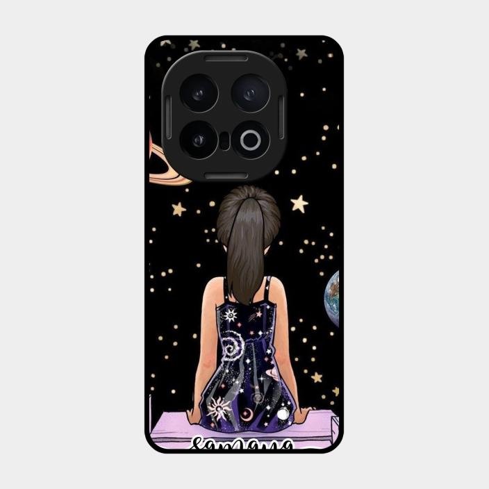 Girl In Universe Customised Glossy Metal Case Cover For Iqoo 13 5G