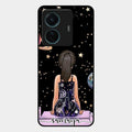 Girl In Universe Customised Glossy Metal Case Cover For Iqoo Z6 Pro 5G