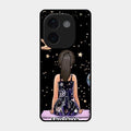 Girl In Universe Customised Glossy Metal Case Cover For Iqoo Z9S Pro 5G