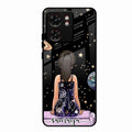Girl In Universe Customised Glossy Metal Case Cover For Motorola Edge 40