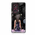 Girl In Universe Customised Glossy Metal Case Cover For Motorola Edge 50 Fusion 5G
