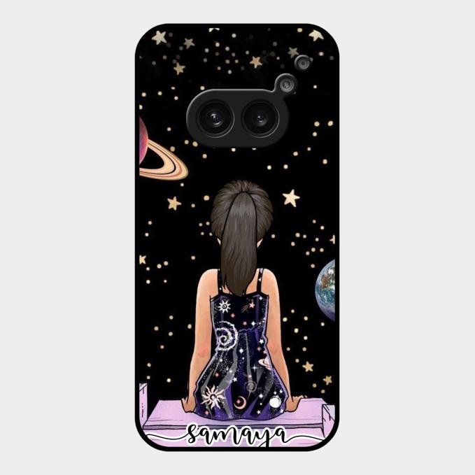 Girl In Universe Customised Glossy Metal Case Cover For Nothing Phone 2A 5G