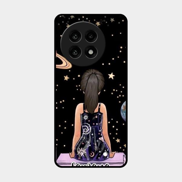 Girl In Universe Customised Glossy Metal Case Cover For Oneplus 13R 5G