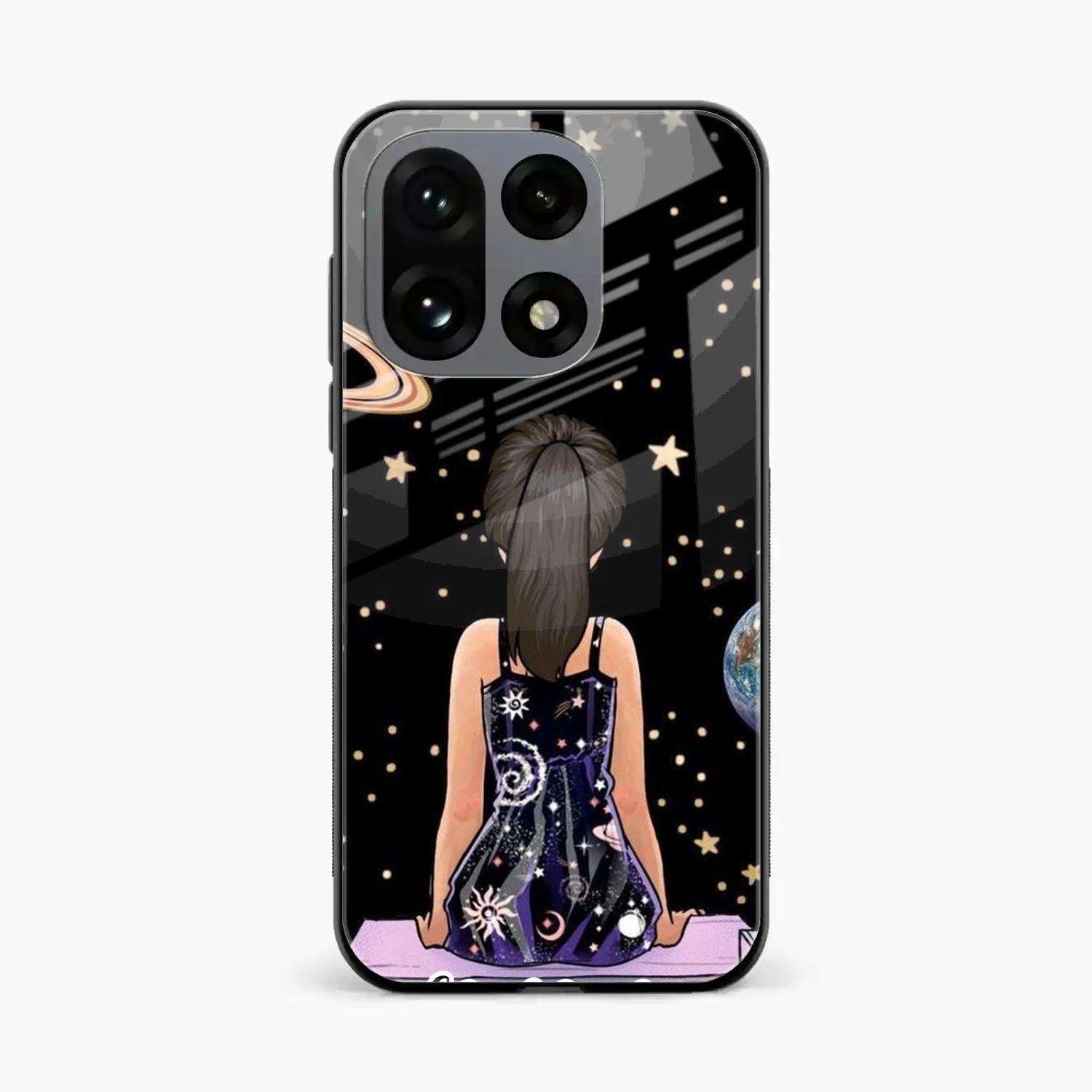 Girl In Universe Customised Glossy Metal Case Cover For OnePlus 15 5G