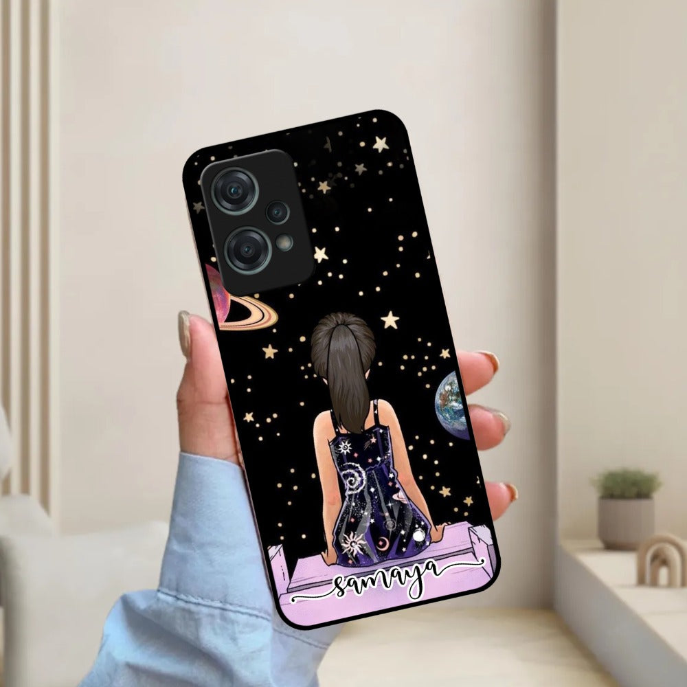 Girl In Universe Customised Glossy Metal Case Cover For OnePlus