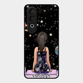 Girl In Universe Customised Glossy Metal Case Cover For Oneplus Nord Ce 4 5G