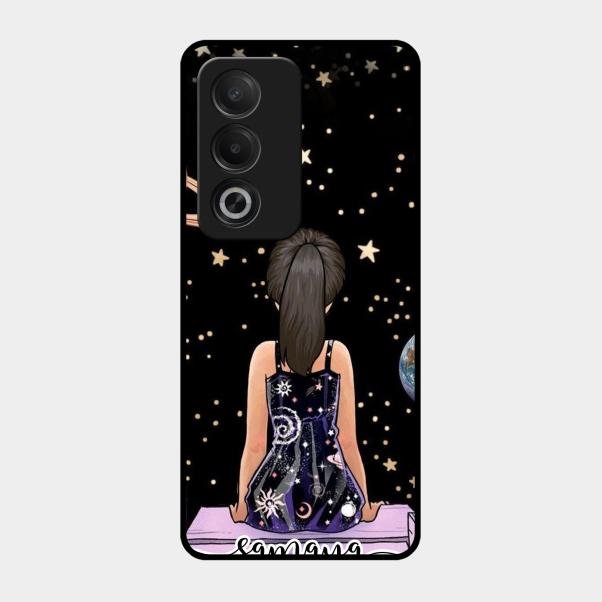 Girl In Universe Customised Glossy Metal Case Cover For Oppo A3 Pro 5G