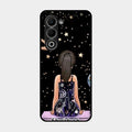 Girl In Universe Customised Glossy Metal Case Cover For Oppo A5 5G