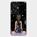 Girl In Universe Customised Glossy Metal Case Cover For Oppo A79 5G