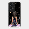 Girl In Universe Customised Glossy Metal Case Cover For Oppo F25 Pro 5G