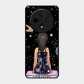 Girl In Universe Customised Glossy Metal Case Cover For Oppo F27 Pro Plus 5G