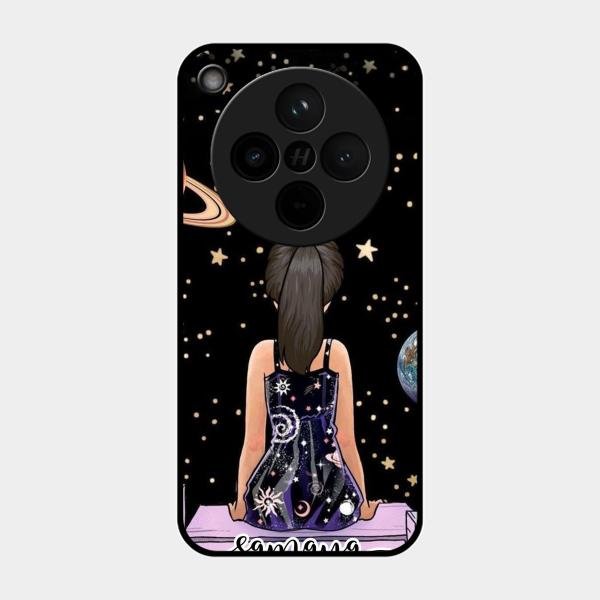 Girl In Universe Customised Glossy Metal Case Cover For Oppo Find X8 5G