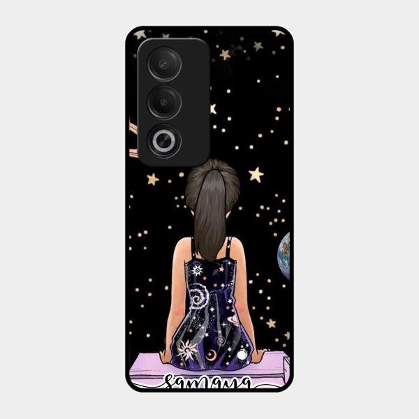 Girl In Universe Customised Glossy Metal Case Cover For Oppo K12X 5G