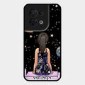 Girl In Universe Customised Glossy Metal Case Cover For Oppo Reno 8 5G
