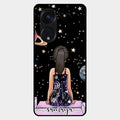 Girl In Universe Customised Glossy Metal Case Cover For Oppo Reno 8T 5G