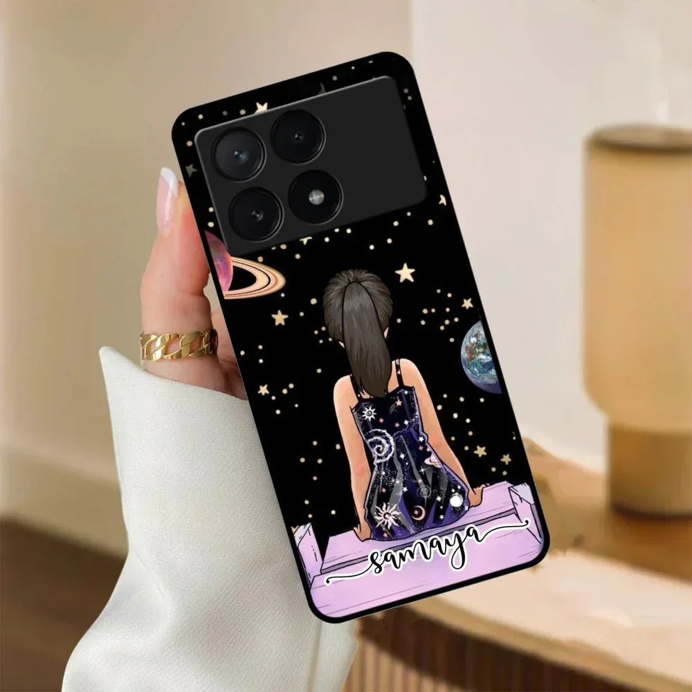 Girl In Universe Customised Glossy Metal Case Cover For Poco - ShopOnCliQ