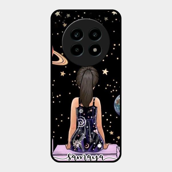Girl In Universe Customised Glossy Metal Case Cover For Realme 13 Pro 5G