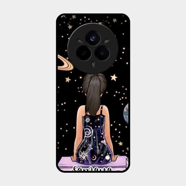 Girl In Universe Customised Glossy Metal Case Cover For Realme 14 Pro Plus 5G