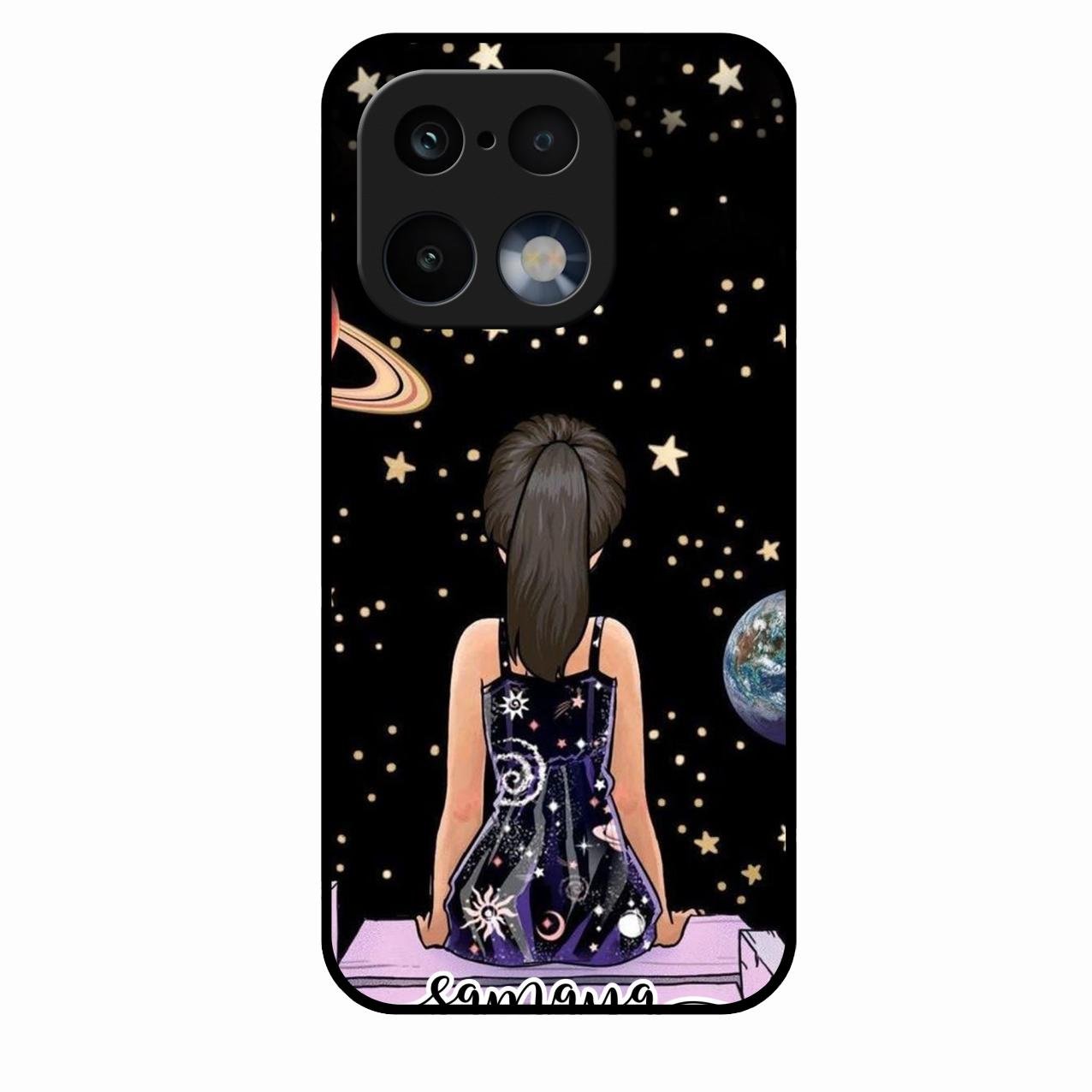Girl In Universe Customised Glossy Metal Case Cover For Realme 16 Pro 5G