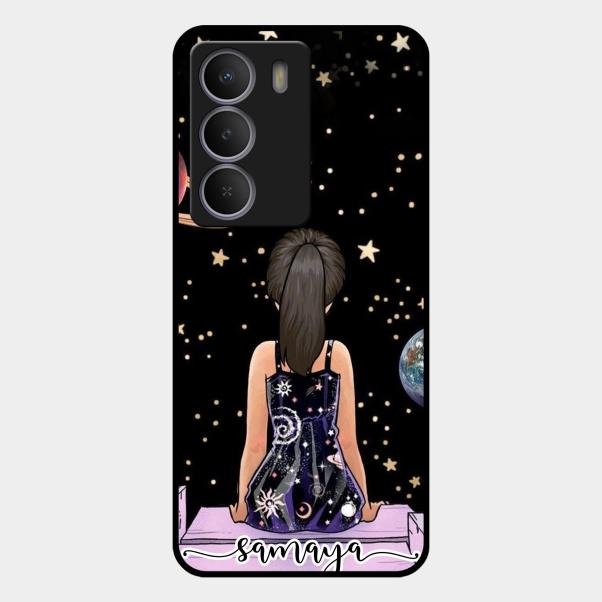 Girl In Universe Customised Glossy Metal Case Cover For Realme P3 Lite 5G