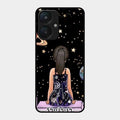 Girl In Universe Customised Glossy Metal Case Cover For Redmi 13C 5G