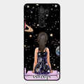 Girl In Universe Customised Glossy Metal Case Cover For Redmi 9 Prime
