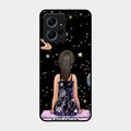 Girl In Universe Customised Glossy Metal Case Cover For Redmi Note 12 4G