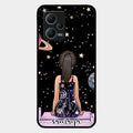 Girl In Universe Customised Glossy Metal Case Cover For Redmi Note 12 5G
