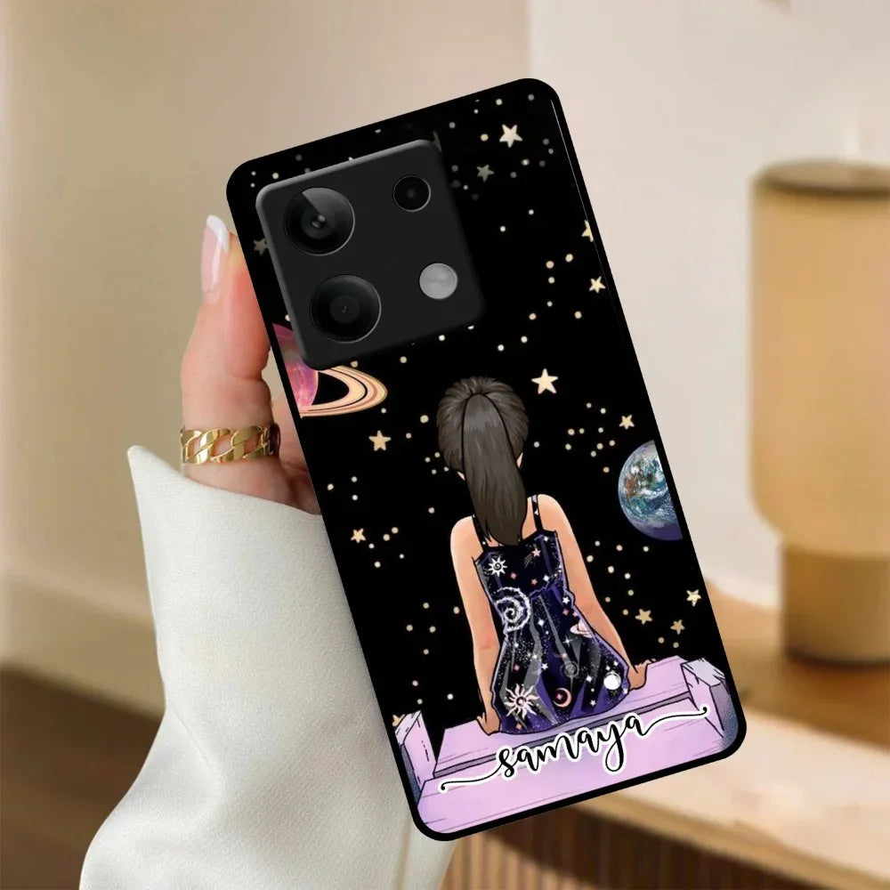 Girl In Universe Customised Glossy Metal Case Cover For Redmi - ShopOnCliQ